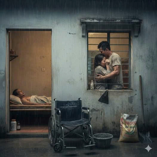 “ THIẾU THỐN” vì chồng bại liệt10 năm, tôi “ DÂY DƯA ” với anh thợ xây ở gần