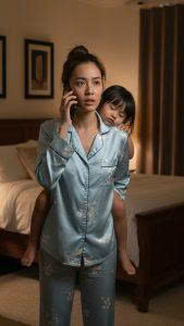 Lúc 2 giờ sáng, tôi đang ở nhà chị gái với cậu con trai bốn tuổi, chồng tôi đột nhiên gọi. “Ra khỏi nhà ngay lập tức, đừng để ai phát hiện.” Tôi bế con trai lên và ra và rời khỏi phòng ngủ, nhưng vừa xoay nắm đấm trên khóa cửa, tôi phát hiện ra điều kinh hoàng đến nghẹt thở