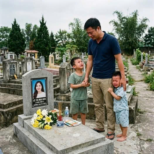 Anh chỉ nghĩ đó là một chuyến thăm mộ như bao lần khác… cho đến khi tận mắt thấy hai đứa trẻ vô gia cư ôm chầm lấy vợ mình và gọi một tiếng “mẹ”. Khoảnh khắc ấy, mọi thứ sụp đổ — và bí mật bị chô/n giấu suốt 8 năm khiến anh choáng váng nhận ra mình đã sống trong một lời nói dối kinh hoàng…