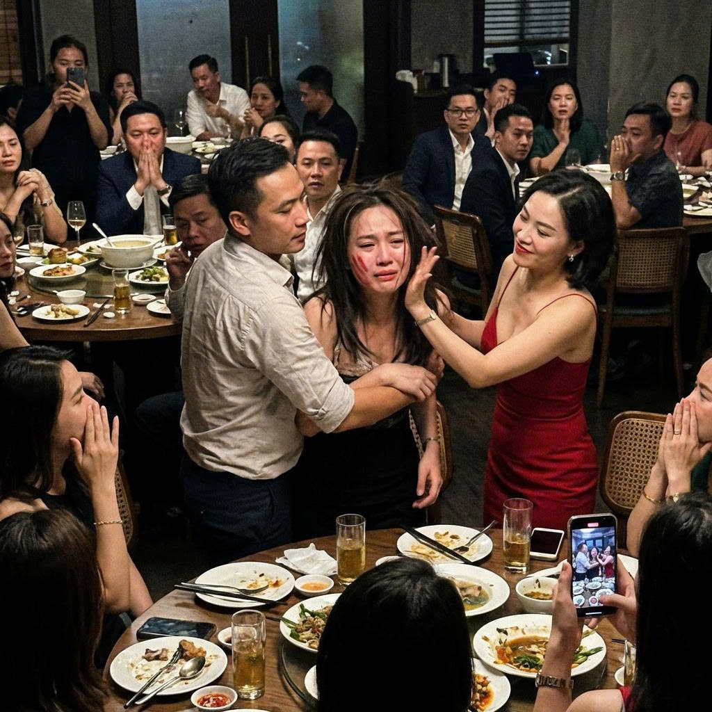 Thiếu tá giữ tay vợ cho ti-ểu ta-m tá-t giữa tiệc, 15 phút sau cha vợ xuất hiện khiến cả nhà chông quỳ xuống xin tha…