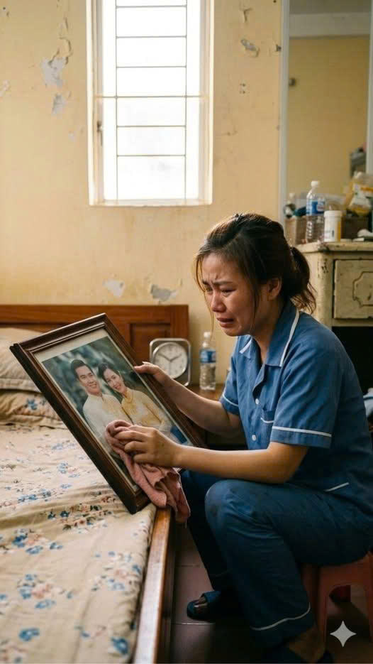 Thấy giúp việc lau ảnh cưới của tôi rồi khóc, tưởng cô ta thích chồng tôi cho đến ngày phát hiện thứ b-í m-ật nằm dưới khung ảnh…