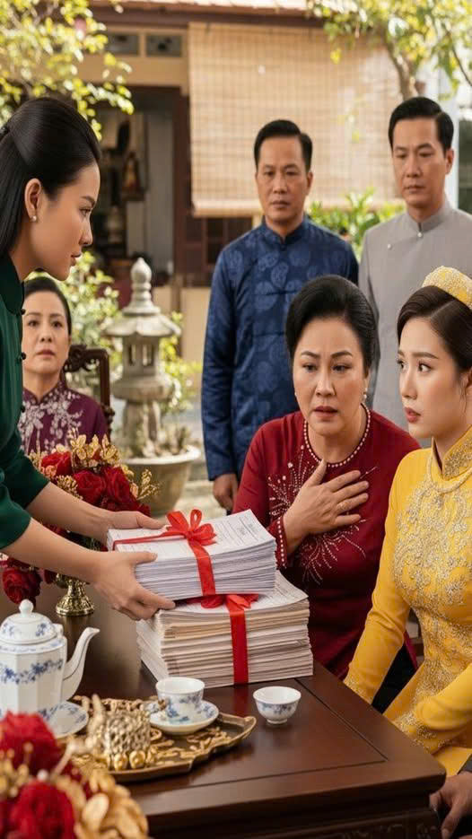 Cho ở nhờ 3 năm, mẹ chồng lấy nhà tôi cho em chồng làm của hồi môn, tôi âm thầm chịu đựng, chờ đến ngày dạm ngõ mới nói ra sự thật khiến nhà trai ch/ạy m/ất dép…