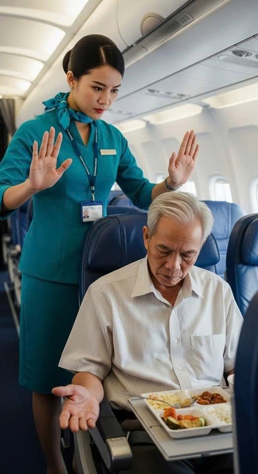Ông lão ăn mặc giản dị bị từ chối suất ăn trên máy bay, sau khi hạ cánh ông s:a th:ải toàn bộ phi hành đoàn